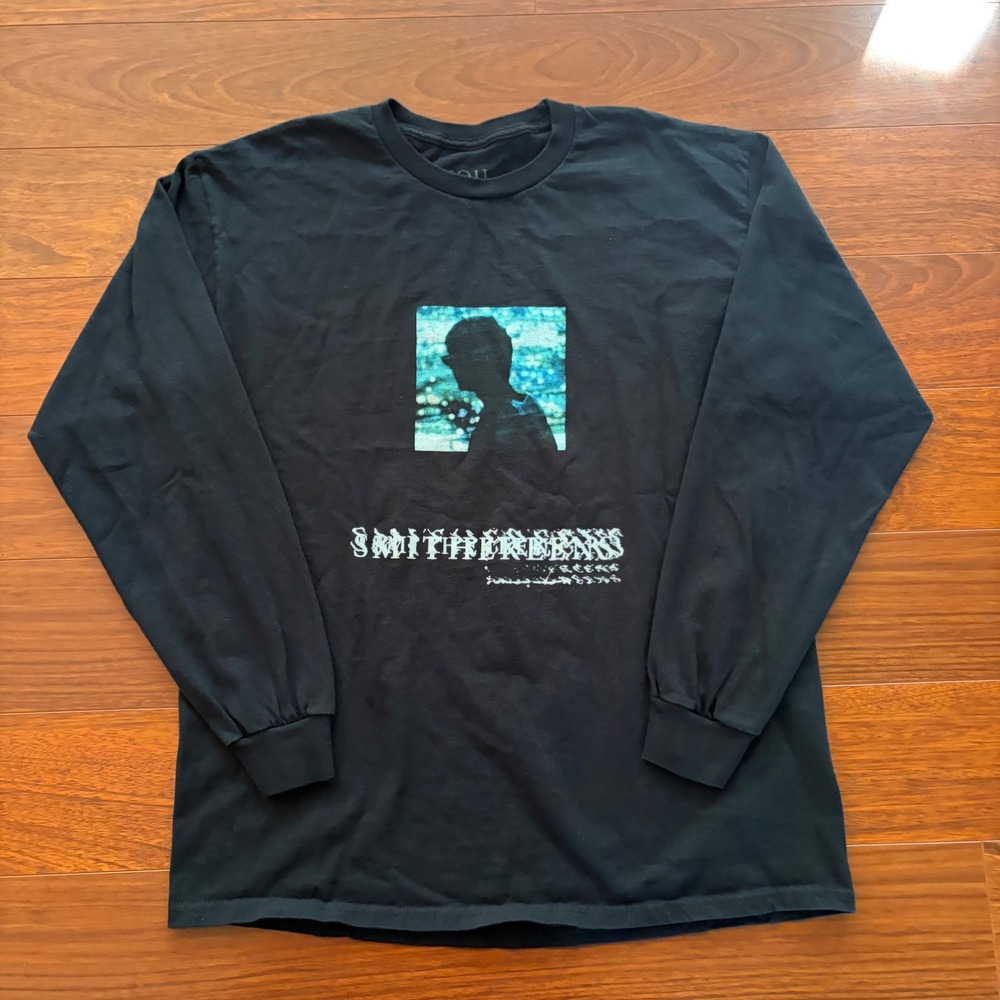 Joji Smithereens Men Large Black Long Sleeve Graphic T-Shirt 88rising Tour Merch
